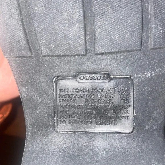 Coach Black Knee-High Boots - Picture 3 of 12